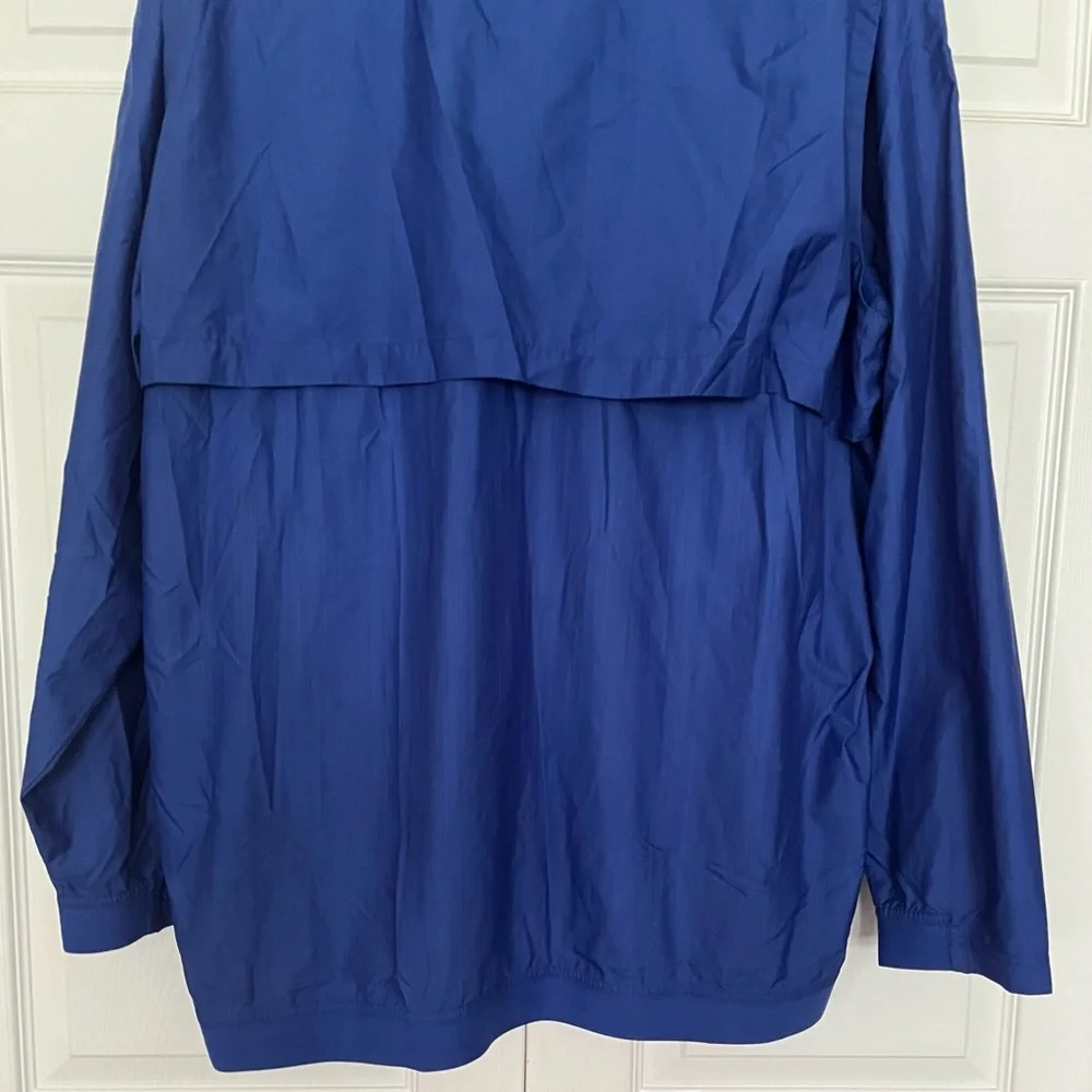{NFL x Nike} New York Giants Lightweight Pullover Jacket in Blue - Men's XXL